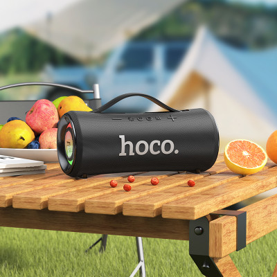 Портативна колонка HOCO HA10 Oleada outdoor BT speaker, 20W*2, Black (6942007635608) Портативна колонка HOCO HA10 Oleada outdoor BT speaker, 20W*2, Black (6942007635608)