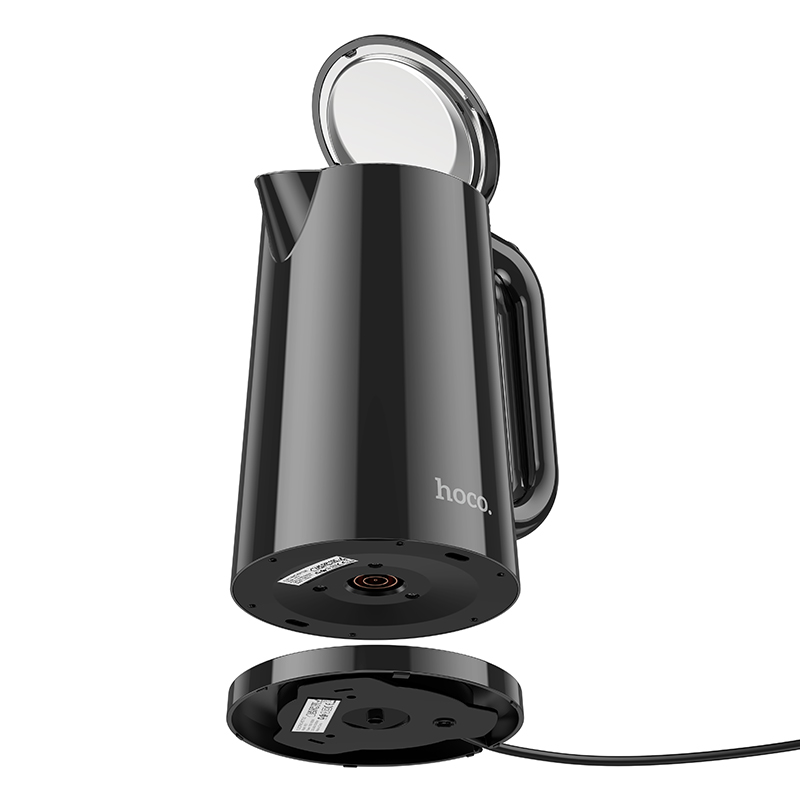 Електрочайник HOCO HE11 1.7L electric kettle (EU) Black (6942007638142)