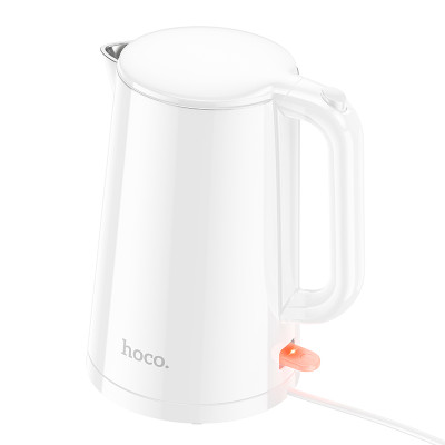 Електрочайник HOCO HE11 1.7L electric kettle (EU) White (6942007638159)