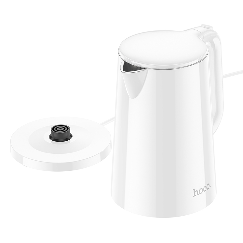 Електрочайник HOCO HE11 1.7L electric kettle (EU) White (6942007638159)