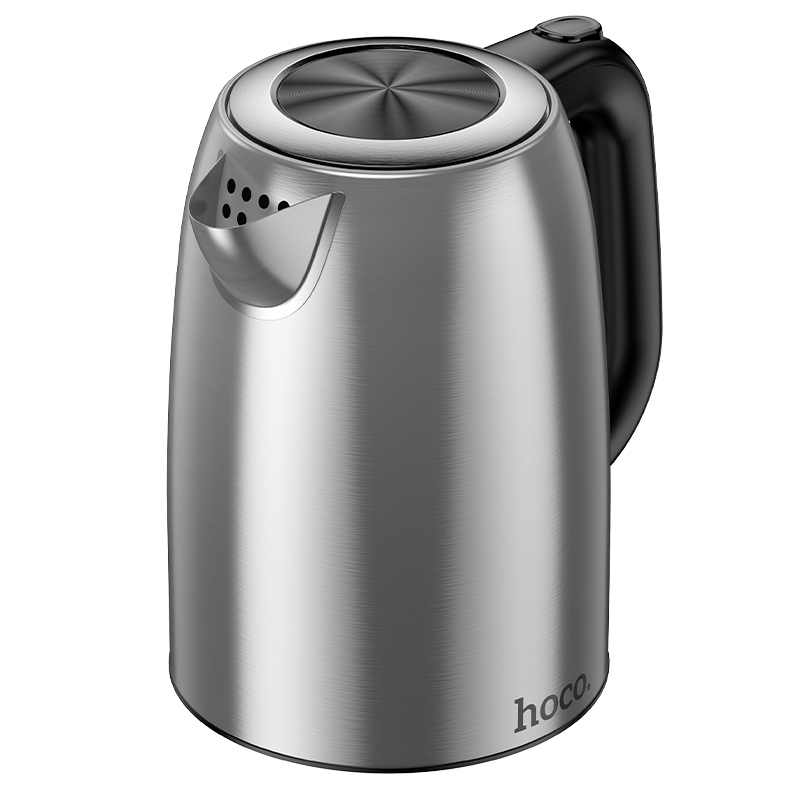 Електрочайник HOCO HE12 1.7L stainless steel electric kettle (EU) Stainless Steel (6942007638166)