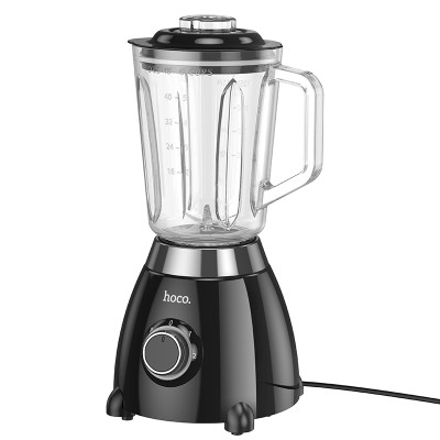 Блендер HOCO HE33 1.5L electric retro juicer blender (EU) Black (6942007638234)