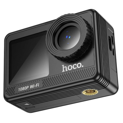 Екшн камера HOCO DV103 Dual color screen sports camera Black (6942007638296)