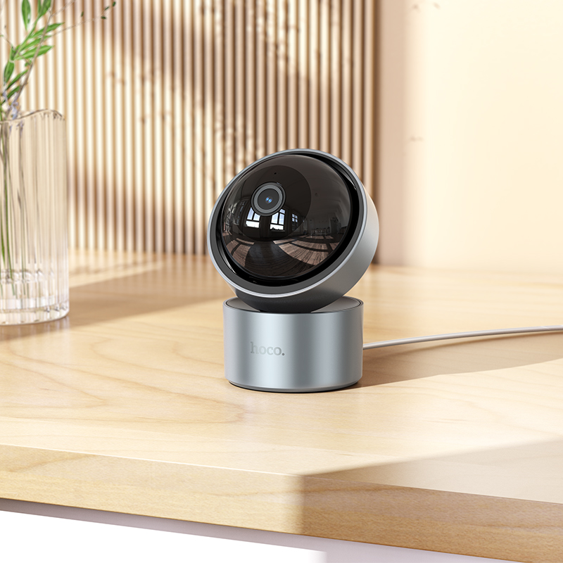 IP-камера відеоспостереження HOCO D5 Indoor PTZ HD camera EU (6942007640121)