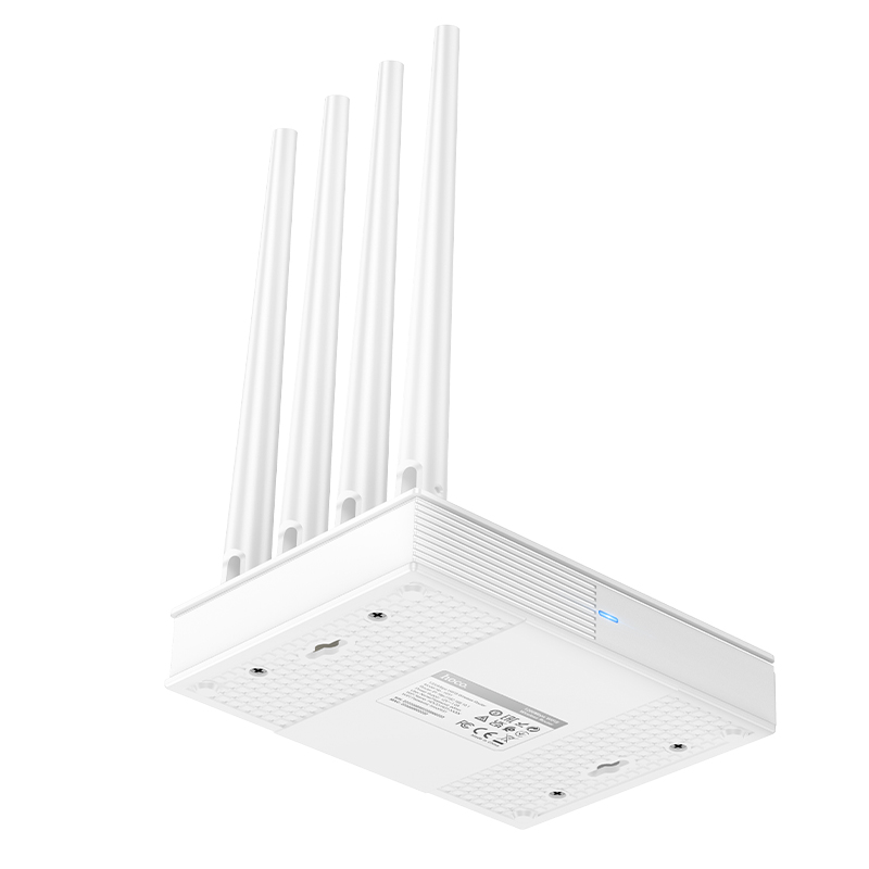 Маршрутизатор HOCO HI31 WiFi5 wireless router 2.4-5G 1200Mbit/s EU version (6942007640718)