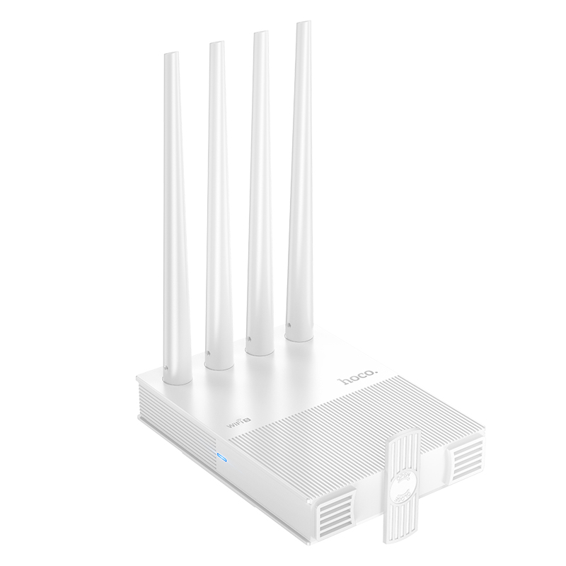 Маршрутизатор HOCO HI31 WiFi5 wireless router 2.4-5G 1200Mbit/s EU version (6942007640718)
