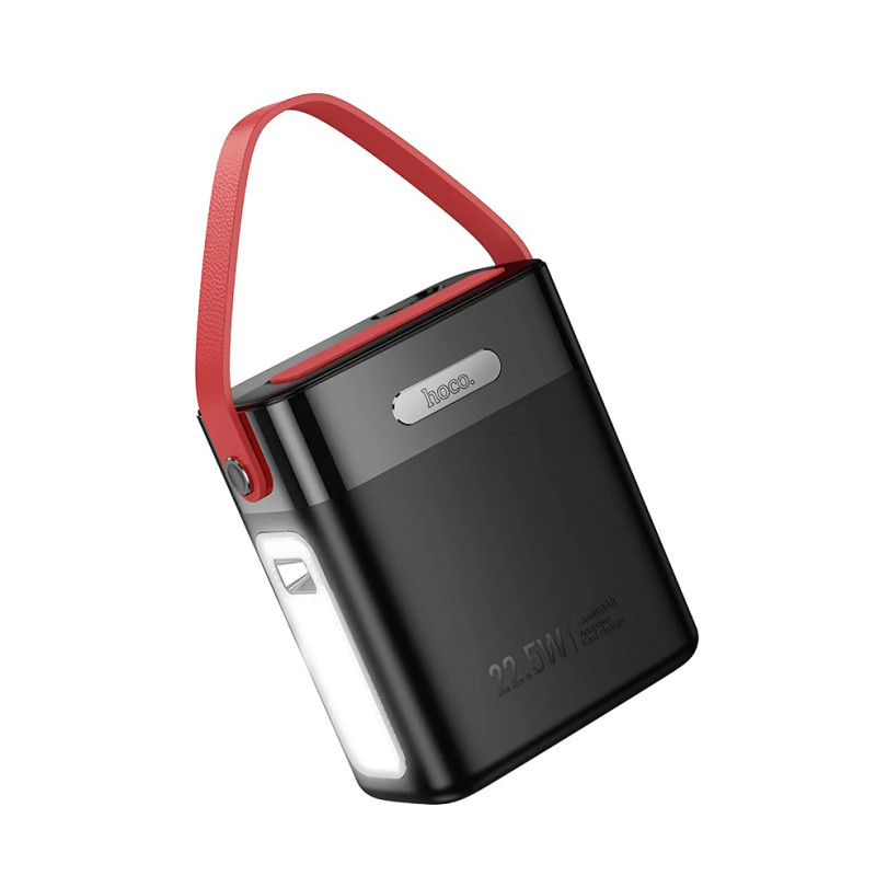 Зовнішній акумулятор HOCO J143 Title 22.5W+PD20W fully compatible power bank (80000mAh) Black (6942007641142)