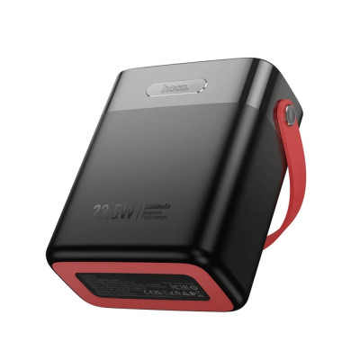 Зовнішній акумулятор HOCO J143 Title 22.5W+PD20W fully compatible power bank (80000mAh) Black (6942007641142)