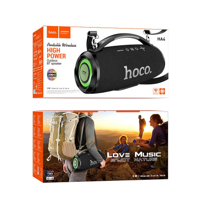 Портативна колонка HOCO HA4 mini Surge outdoor BT speaker Black (6942007642293) Портативна колонка HOCO HA4 mini Surge outdoor BT speaker Black (6942007642293)
