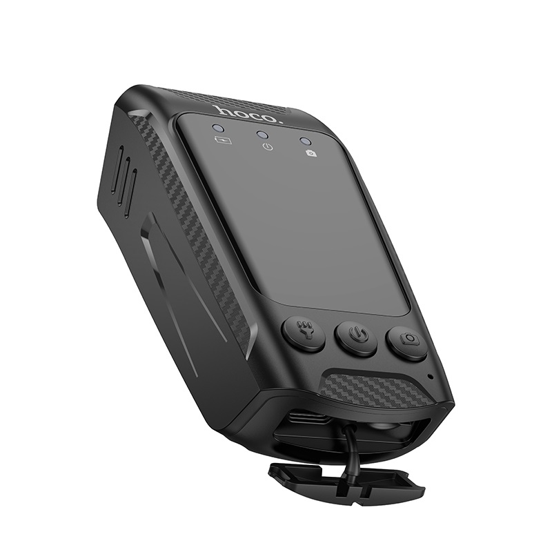 Відеореєстратор HOCO DV104 4K Riding recorder Black (6942007646000)