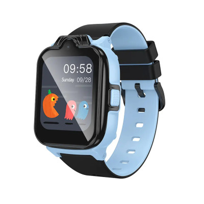 Дитячий смарт-годинник Hoco Y104 42mm. SIM 4G. Wi-Fi. 700 mAh. IP65 Blue (6942007646369)