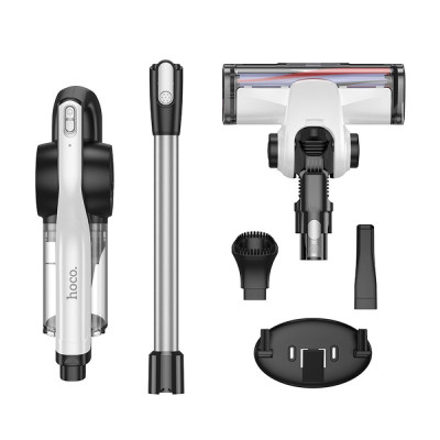 Пилосос HOCO HY11 Wireless handheld roller brush vacuum cleaner (EU) White (6942007646437)
