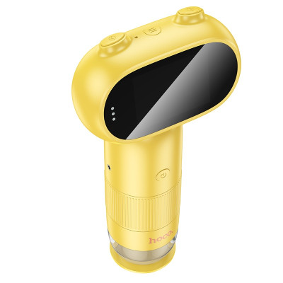 Дитячий мікроскоп HOCO DV206 Children microscope Yellow (6942007648141)