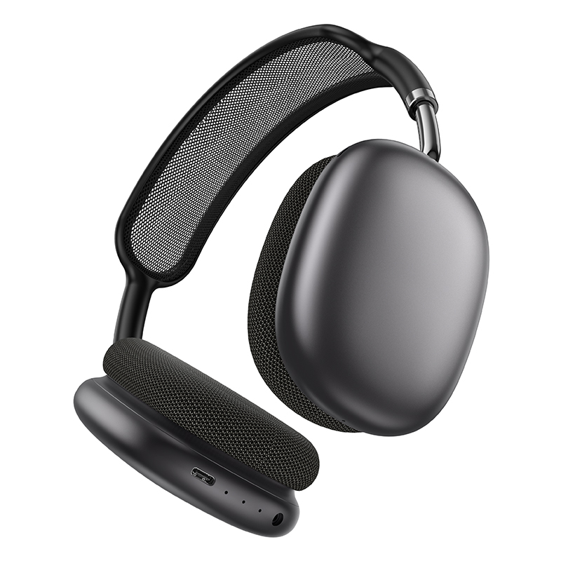 Бездротові накладні навушники HOCO W65 Plus Happy ANC BT headphones Deep Space Gray (6942007650397)