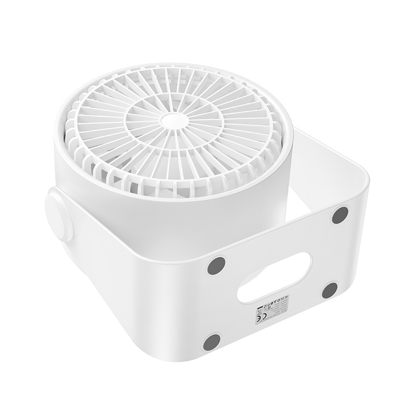 Вентилятор HOCO HX66 3000 mAh Desktop circulating fan White (6942007652674)