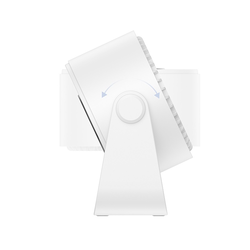 Вентилятор HOCO HX66 3000 mAh Desktop circulating fan White (6942007652674)