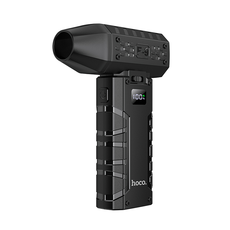 Портативний турбовентилятор HOCO HX67 Force fan Black (6942007653145)