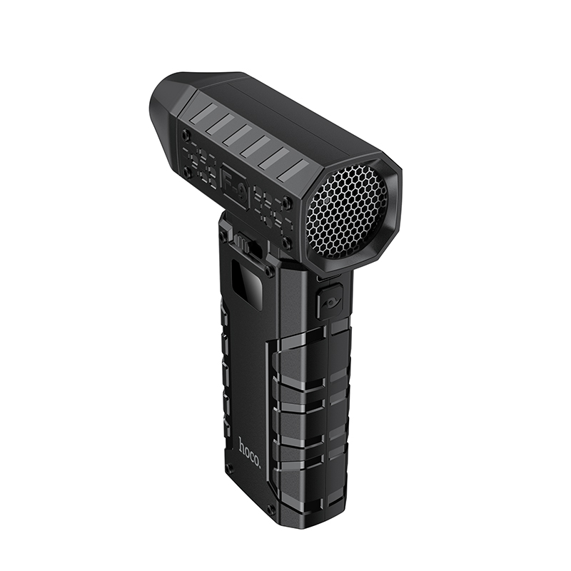 Портативний турбовентилятор HOCO HX67 Force fan Black (6942007653145)