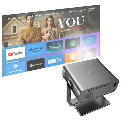 Проектор HOCO DT5 Smart electric focus projector(1080P Android version) (6942007656290)