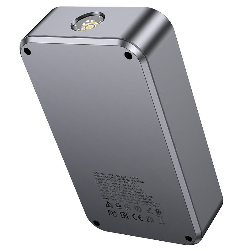 Автомобільний пуско-зарядний пристрій HOCO QS7 Source smart emergency start-up power bank(10000mAh) (6942007662840)