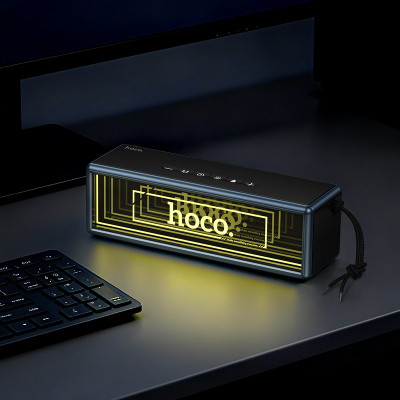 Портативна колонка HOCO HC40 Luz sports, 10W*2, Black (6942007666268) Портативна колонка HOCO HC40 Luz sports, 10W*2, Black (6942007666268)