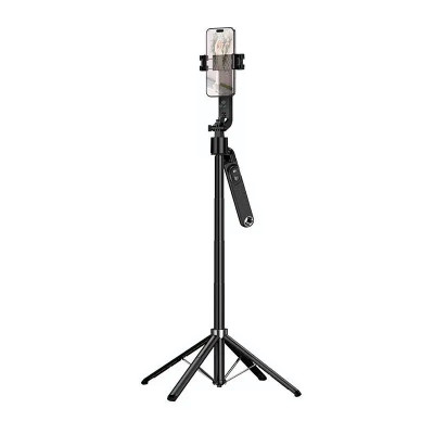 Селфі-монопод HOCO K32 Soporte smart live broadcast holder Black (6942007666824)