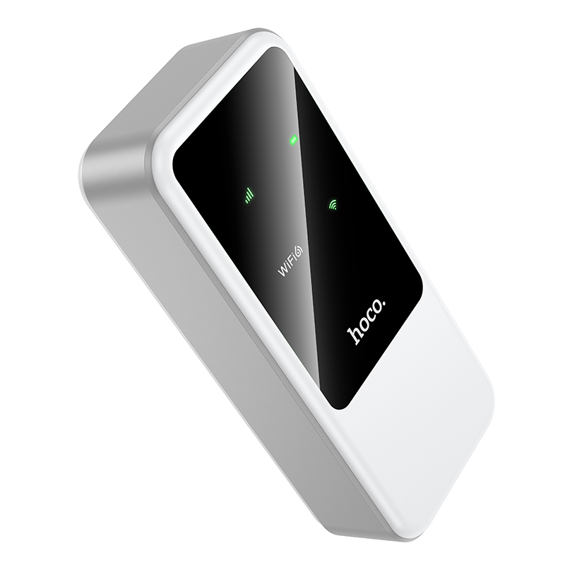 Мобільний роутер HOCO HI42 Mobile portable WiFi(Europe Asia and Africa) White (6942007666855)