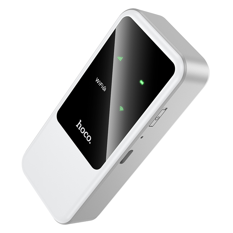 Мобільний роутер HOCO HI42 Mobile portable WiFi(Europe Asia and Africa) White (6942007666855)