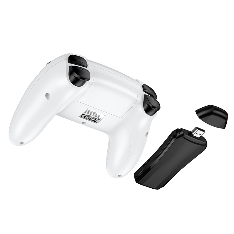 Ігрова приставка + 2 джойстики HOCO GA31 Collection game box+two wireless gamepads set White (6942007672122)