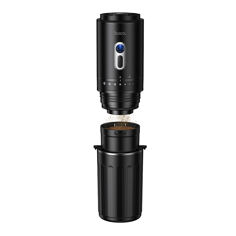 Портативна кавомашина HOCO HX80 15 W 1300 mAh Portable all-in-one coffee machine Black (6942007672740)