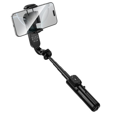 Селфі-монопод HOCO K90 Feliz single-axis live broadcast holder Black (6942007673204) Селфі-монопод HOCO K90 Feliz single-axis live broadcast holder Black (6942007673204)