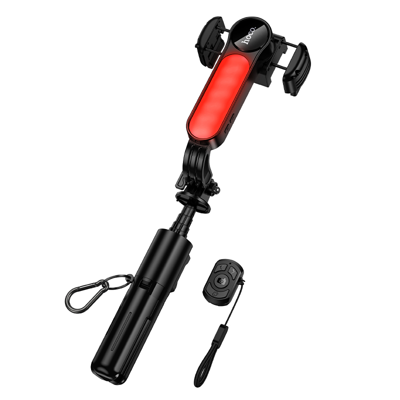 Селфі-монопод HOCO K90 Feliz single-axis live broadcast holder Black (6942007673204)