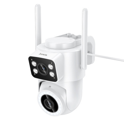 IP-камера відеоспостереження HOCO D9 outdoor PTZ HD camera White (6942007674119)