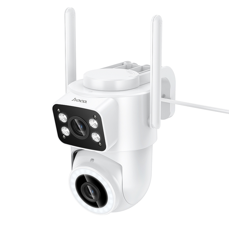 IP-камера відеоспостереження HOCO D9 outdoor PTZ HD camera White (6942007674119)