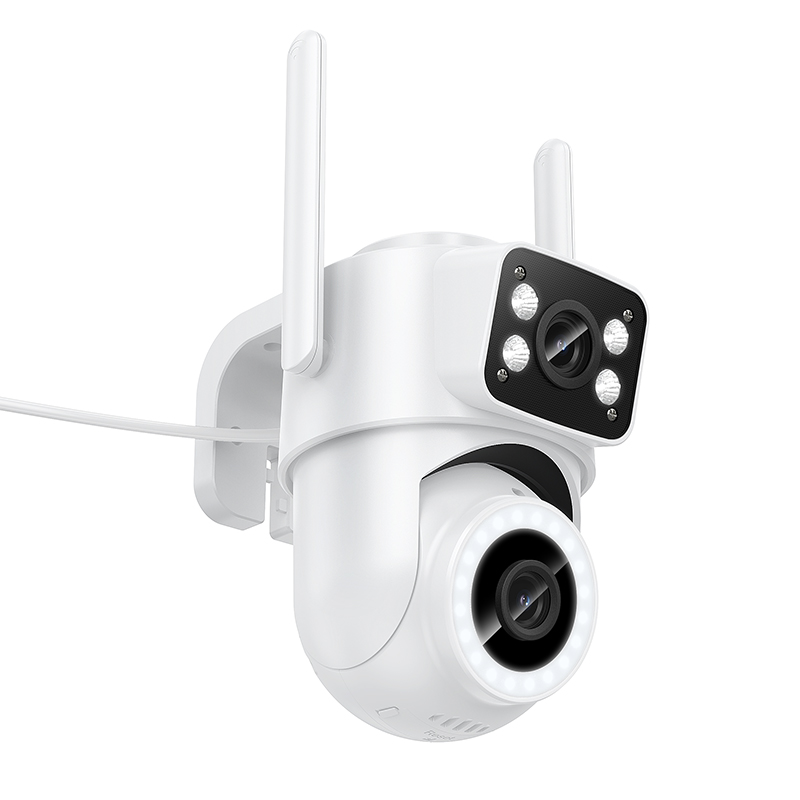 IP-камера відеоспостереження HOCO D9 outdoor PTZ HD camera White (6942007674119)