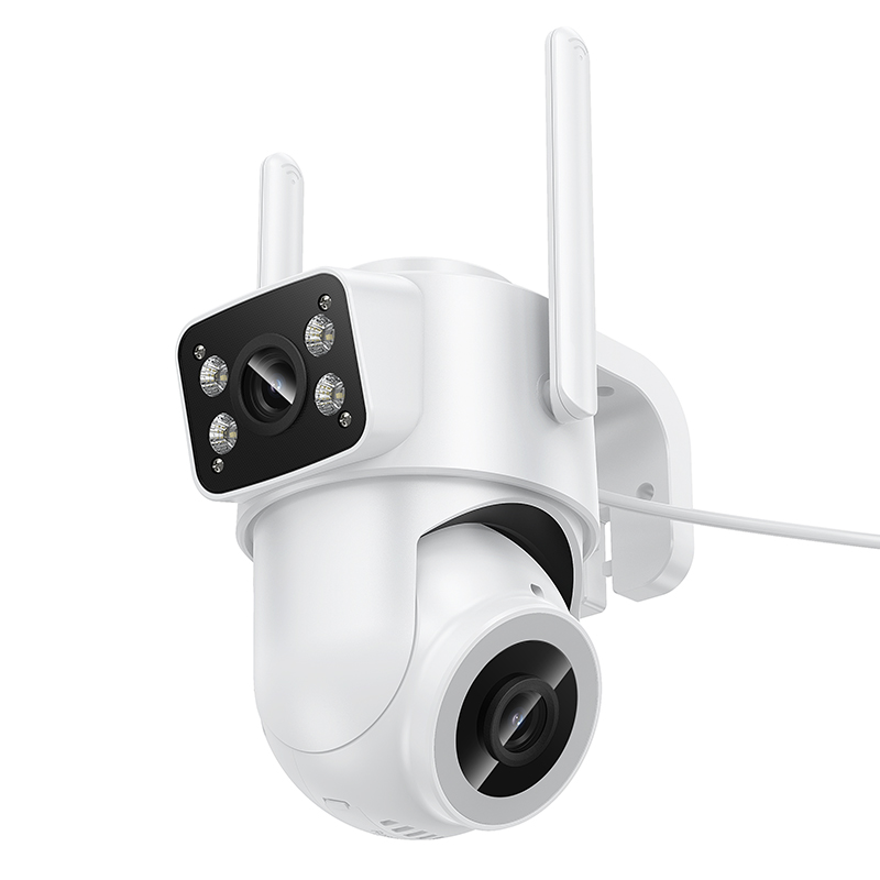 IP-камера відеоспостереження HOCO D9 outdoor PTZ HD camera White (6942007674119)