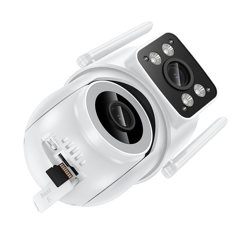 IP-камера відеоспостереження HOCO D9 outdoor PTZ HD camera White (6942007674119)