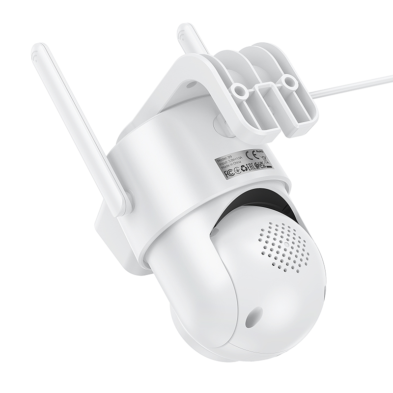IP-камера відеоспостереження HOCO D9 outdoor PTZ HD camera White (6942007674119)