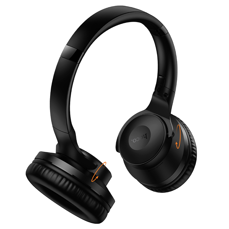 Бездротові накладні навушники HOCO W71 Cool sound BT headphones Black (6942007677240)