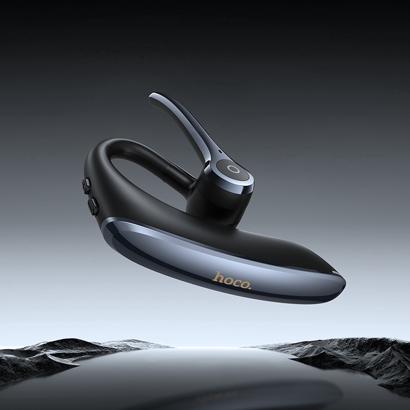 Bluetooth гарнітура HOCO E90 Liya ENC noise reduction BT headset Black (6942007680547)
