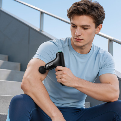Масажер HOCO HP55 3-in-1 massager Black (6942007681209) Масажер HOCO HP55 3-in-1 massager Black (6942007681209)