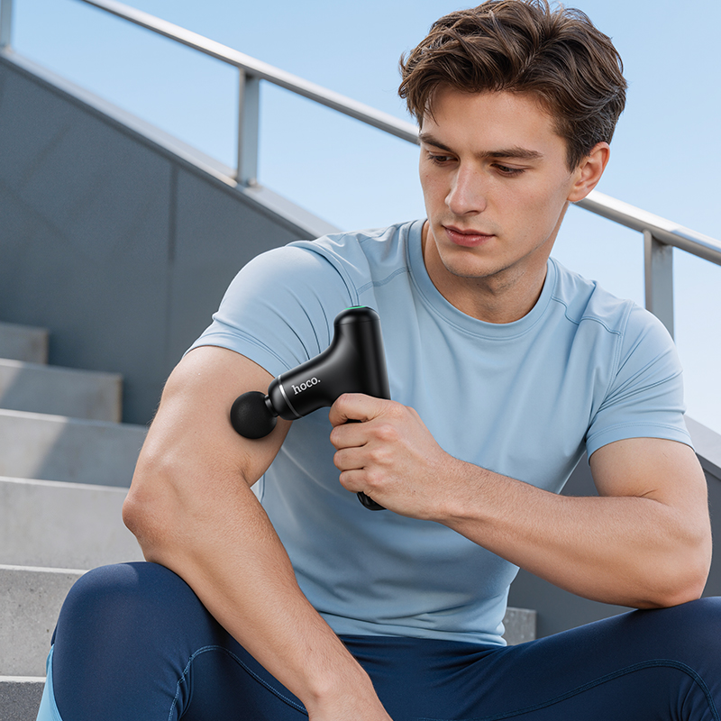 Масажер HOCO HP55 3-in-1 massager Black (6942007681209)