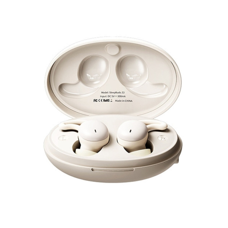 Бездротові навушники TWS REMAX Dreamer Series True Wireless Music Earbuds SleepBuds Z2 Beige (6954851209232)