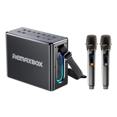 Портативна колонка  REMAX RB-M51 Chenyie Series Portable Wireless Speaker with Lights, 120W, Black (6954851216049)