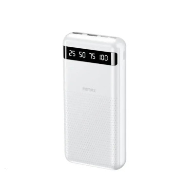 Зовнішній акумулятор REMAX Hintom 2.4A Fast Charging Power Bank 20000mAh RPP-11 White (6954851218845)