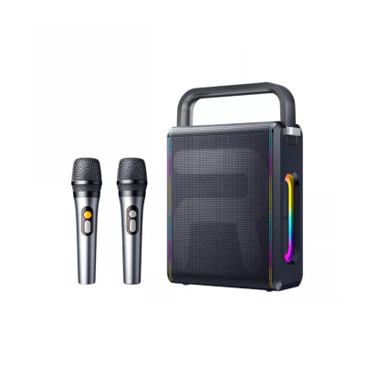 Портативна колонка REMAX RB-MB08 Lighting Party Wireless Portable Speaker, 60W, Black (6954851231868)