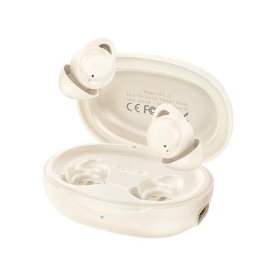 Бездротові навушники TWS REMAX Sleep True Wireless Stereo Music Call Earphones TWS-21 Beige (6954851261445) Бездротові навушники TWS REMAX Sleep True Wireless Stereo Music Call Earphones TWS-21 Beige (6954851261445)