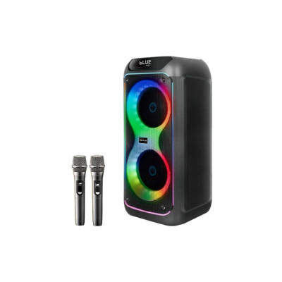 Портативна колонка REMAX RB-MB10 Party lighting Wireless Portable Speaker, 140W, Black (6954851264811)