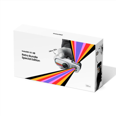 Insta360 GO 3S Retro Bundle (Special Edition) Canvas White 128G (6970357858347)