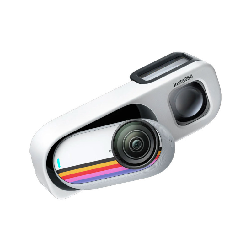 Insta360 GO 3S Retro Bundle (Special Edition) Canvas White 128G (6970357858347)